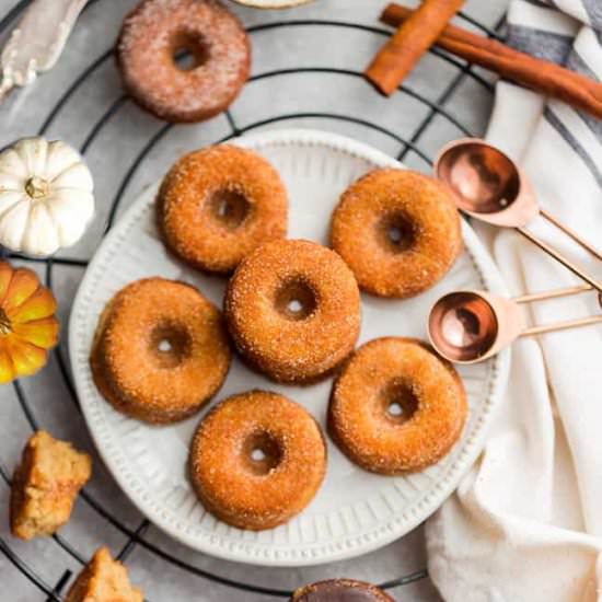 Keto Pumpkin Donuts