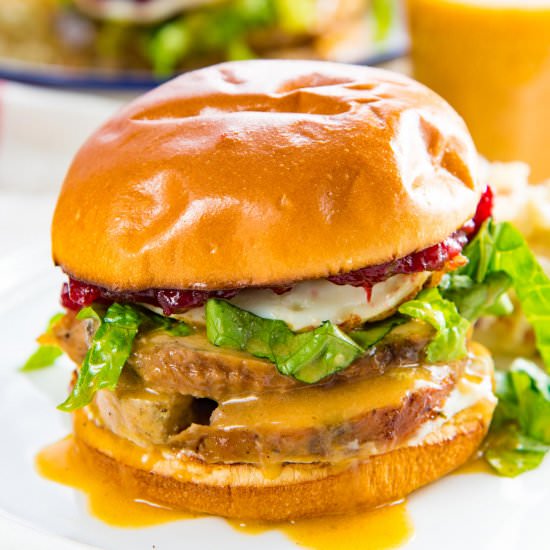 Leftover Turkey Sandwich