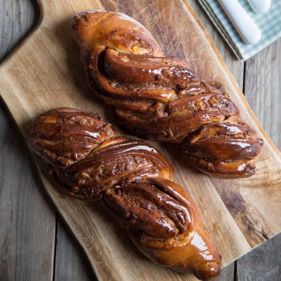 Spiced Chocolate Orange Twists