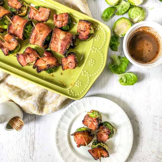 Balsamic Bacon Brussels sprouts