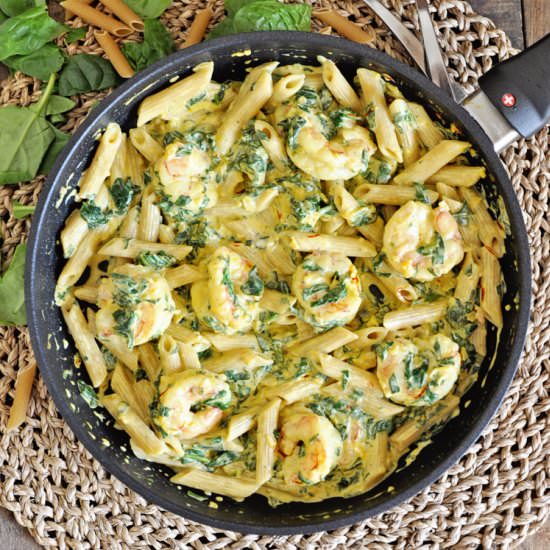 Creamy Saffron Pasta