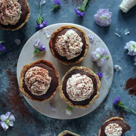 Black Forest frangipane tarts