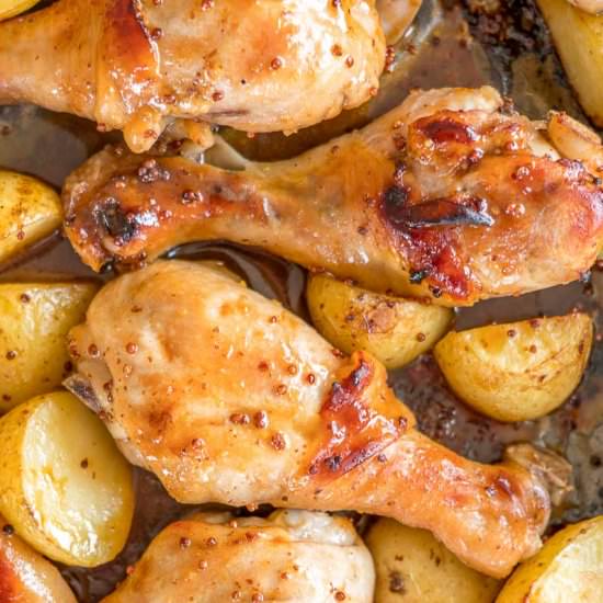 Chicken Potato Tray Bake