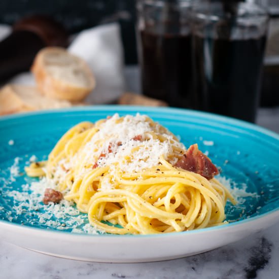 Spaghettoni Carbonara