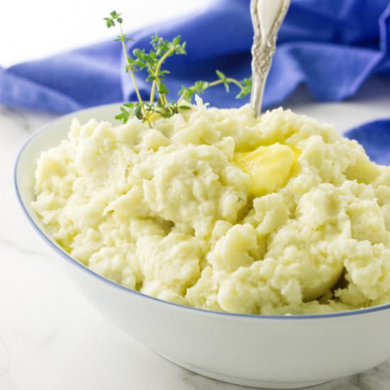 Ricotta mashed potatoes