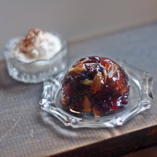 Mini GF Christmas Puddings