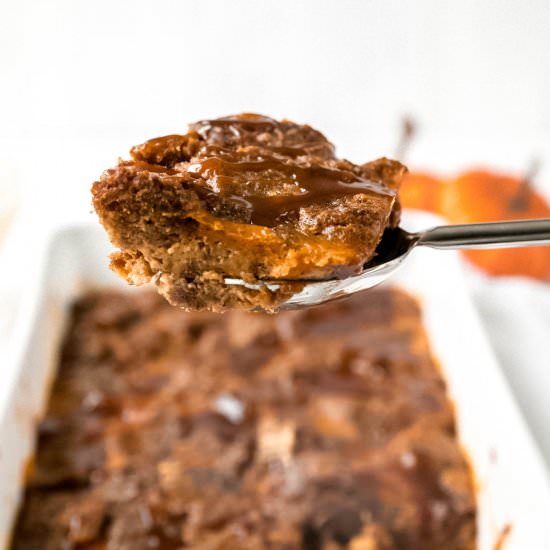 Pumpkin Bread Pudding