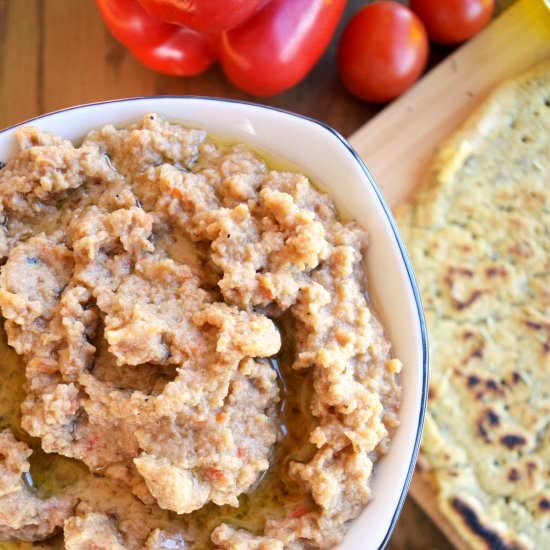 Middle-eastern Aubergine Dip