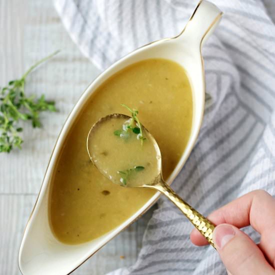 Instant Pot Turkey Onion Soup