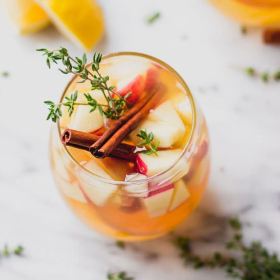 Easy Apple Cider Sangria