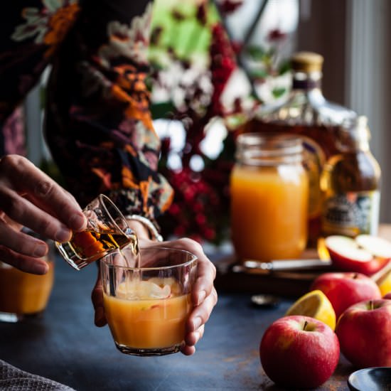 Apple Cider Ginger Beer Punch