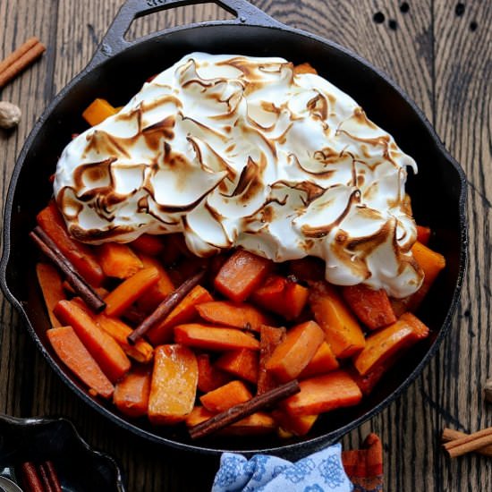 Cider Glazed Sweet Potato + Squash