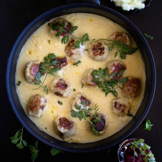 Swedish Chicken Meatballs