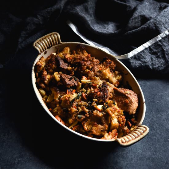 Vegan gluten free stuffing