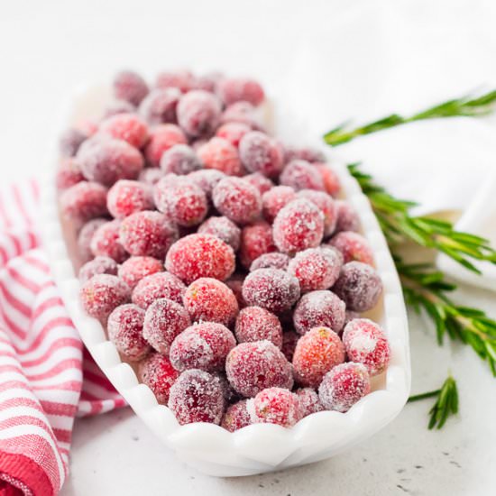 Sugared Cranberries