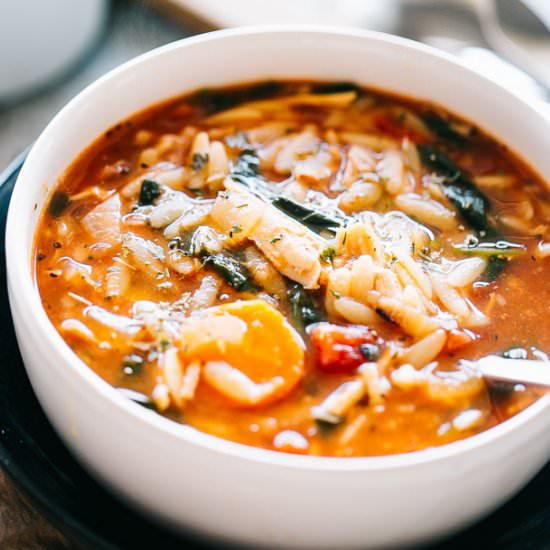 Leftover Turkey Soup