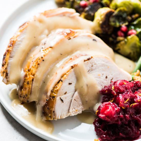 Turkey Gravy from Drippings