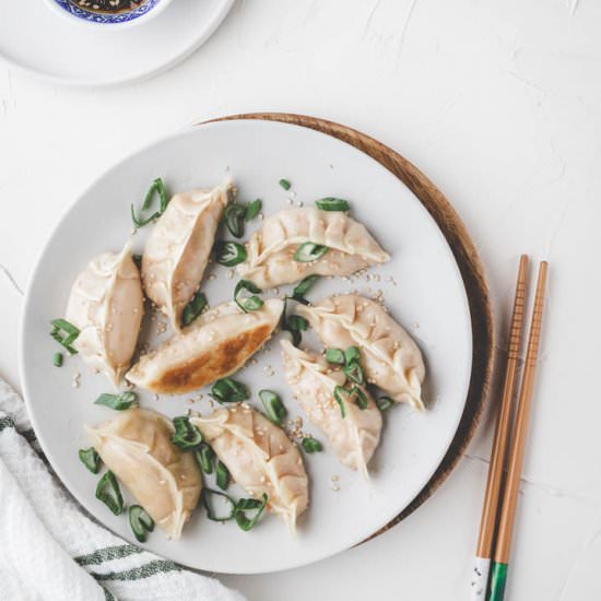 Vegan Dumplings with Tofu (Gyoza)