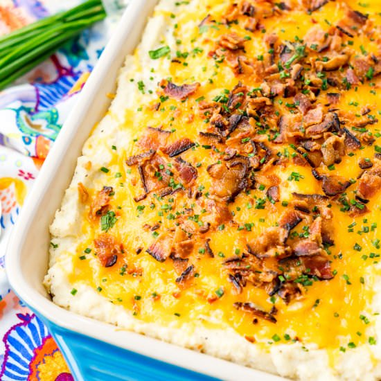 Loaded Cauliflower Casserole