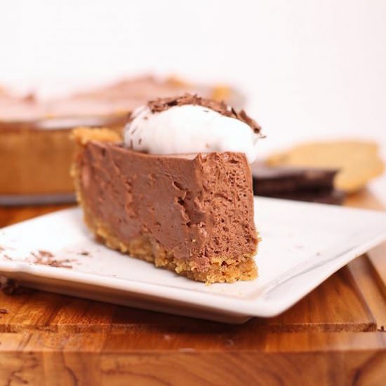 Chocolate Silk Pie – vegan & GF