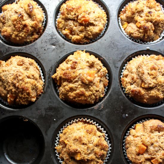Sweet potato muffins