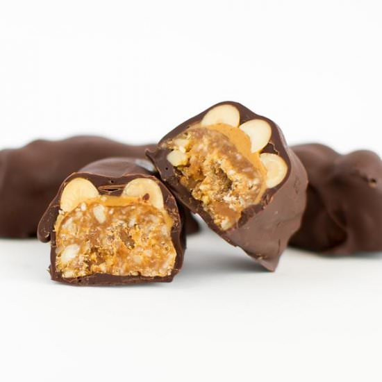 Chocolate Peanut Butter Candy Bars