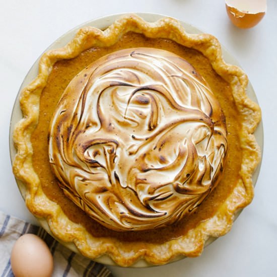 Sweet Potato Meringue Pie