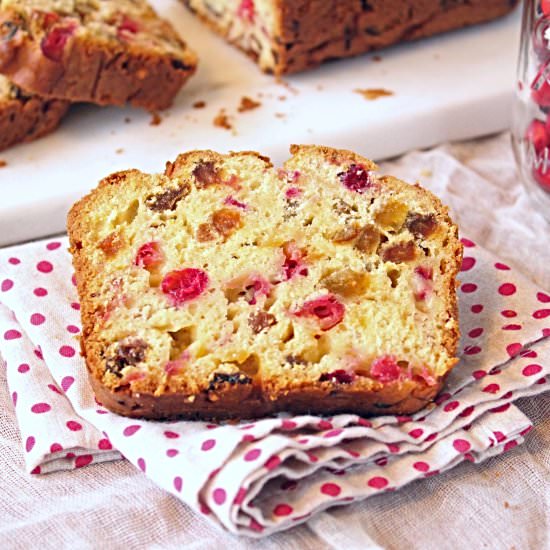 Gluten Free Cranberry Orange Bread