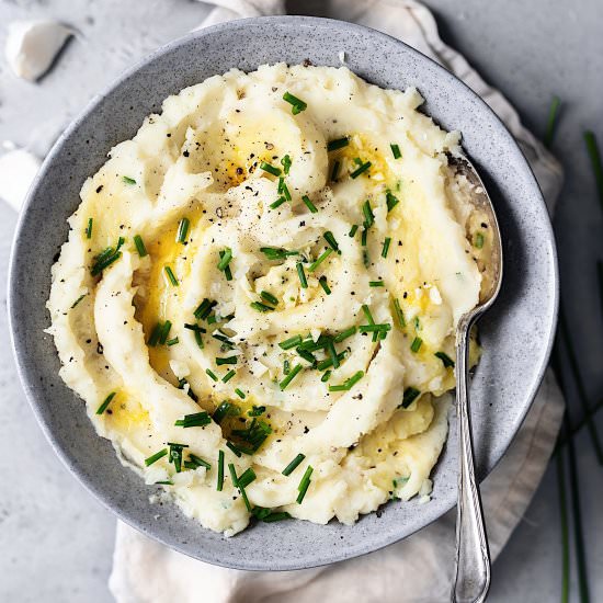 Garlic Roasted Mashed Potato