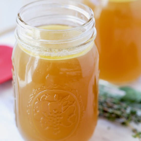 Instant Pot Turkey Stock