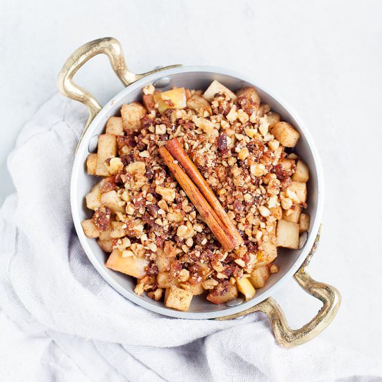 No-Bake Apple Crisp (GF)
