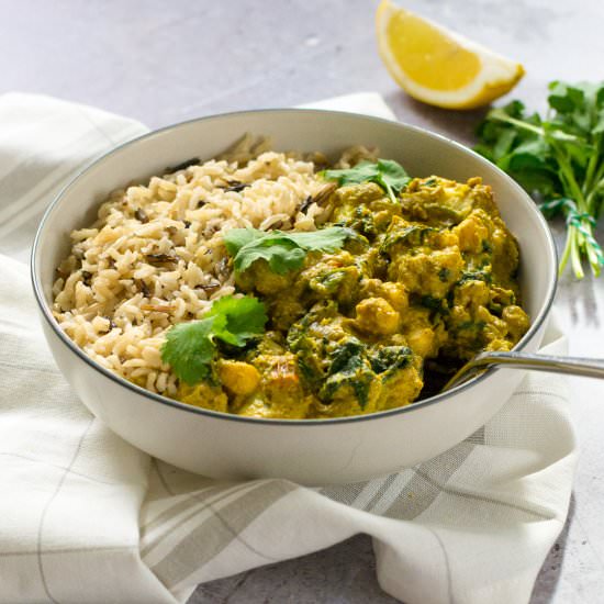Takeaway-Style Vegan Korma
