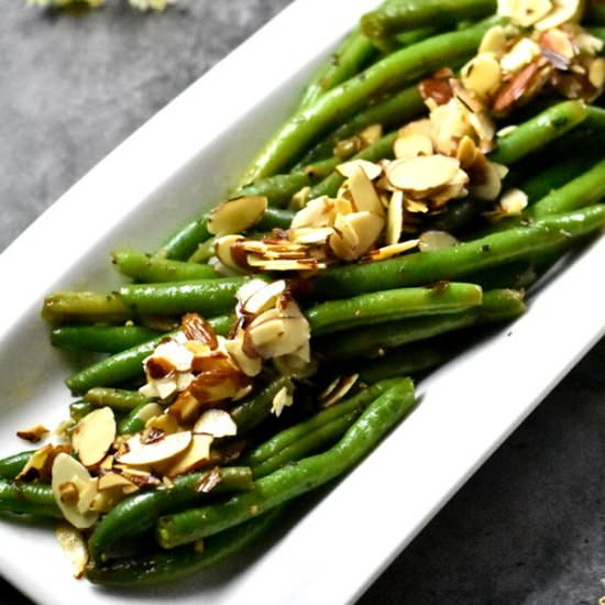 Green Beans Almondine