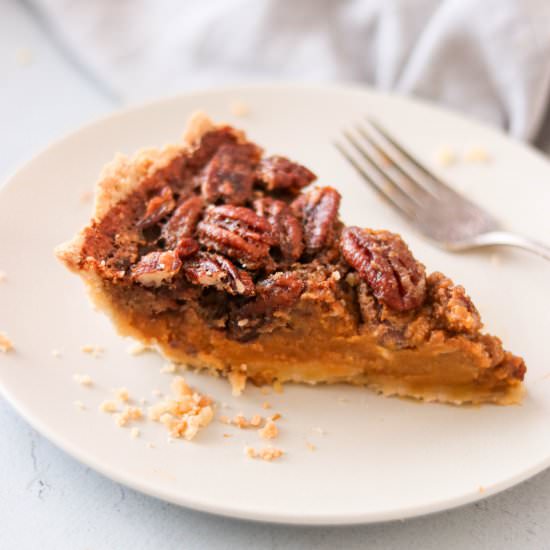 Paleo Pumpkin Pecan Pie