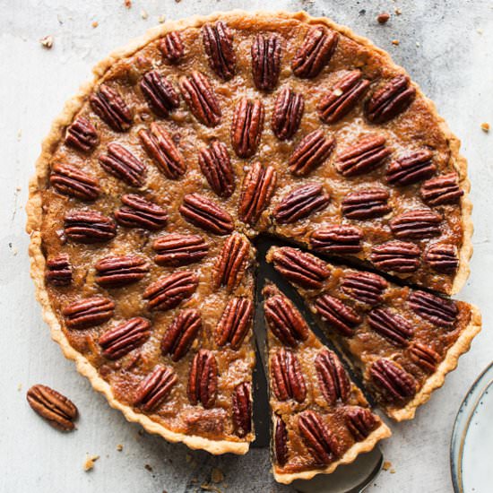 Vegan pecan pie