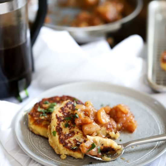 Leftover Mashed Potato Cakes