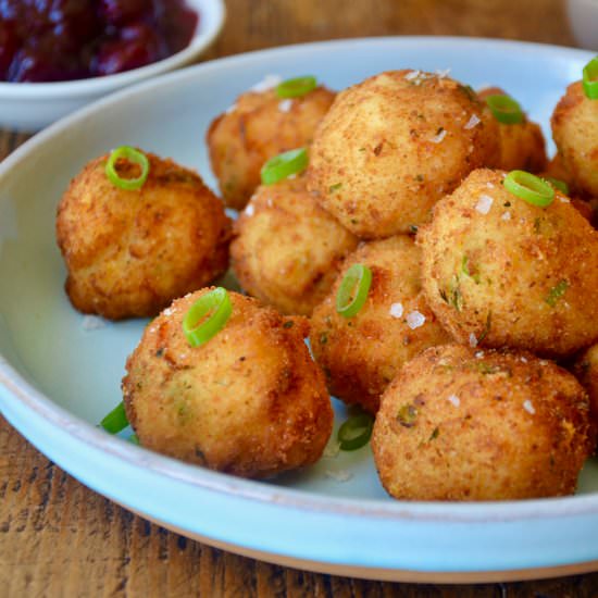 Leftover Mashed Potato Balls