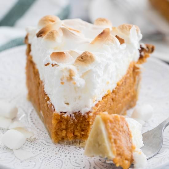 Sweet Potato Pie with Meringe