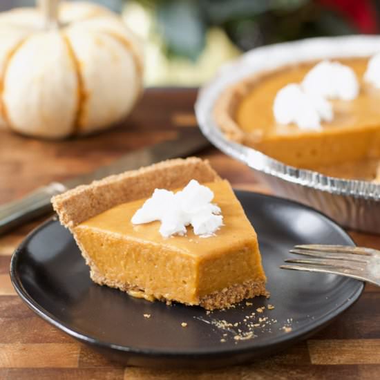 No Bake Pumpkin Pie