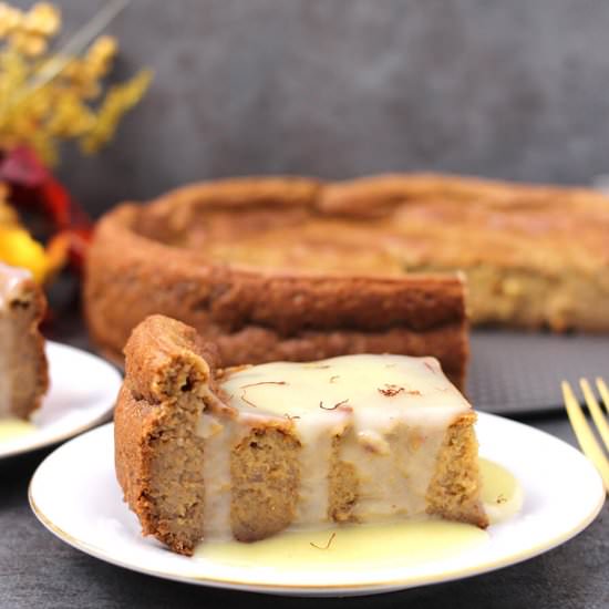 Persimmon Apple Pudding