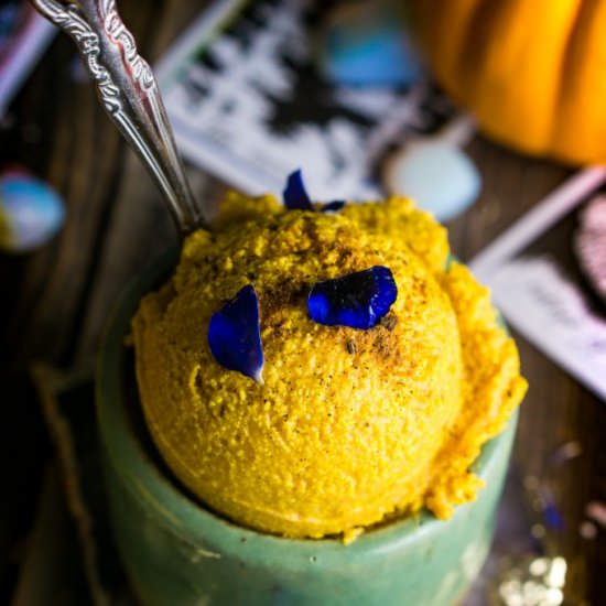 Pumpkin Coconut Kefir Ice Cream