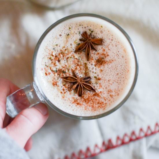 Dirty Chai Cashew Hemp Latte