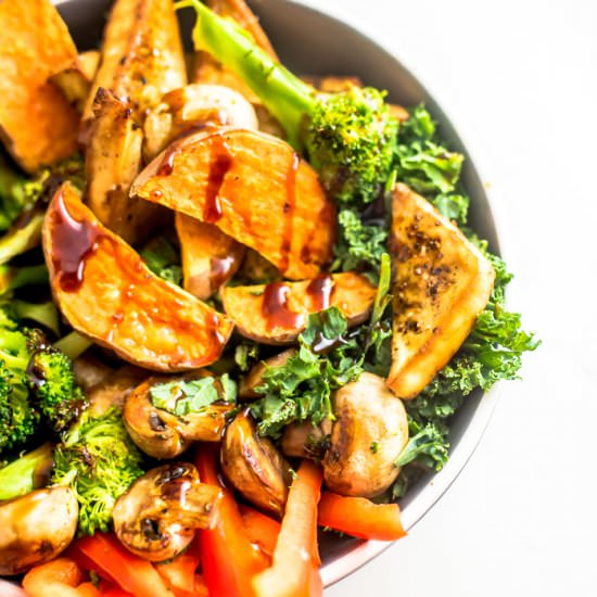 Sweet Potato Tofu Bowls
