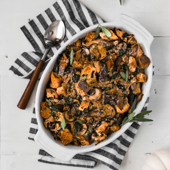 Wild Mushroom & Chard Stuffing
