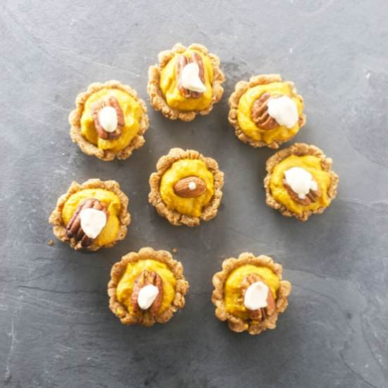 Mini Pumpkin Pie Tarts