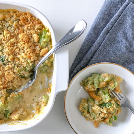 Broccoli Casserole without Velveeta