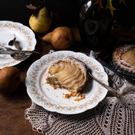 Pear Frangipane Tart