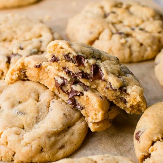 Peanut Butter Chocolate Chip Cookie