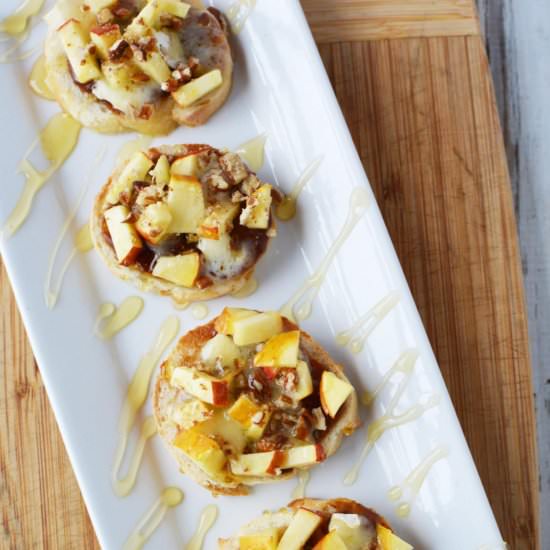 Honey Apple Pecan Crostini
