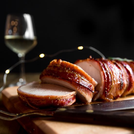 Bacon Wrapped Pork Loin